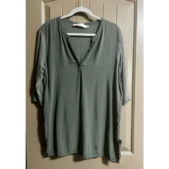 🌿 Chic in Sage | Contemporaine Simons Tunic | XL - Picture 2 of 7